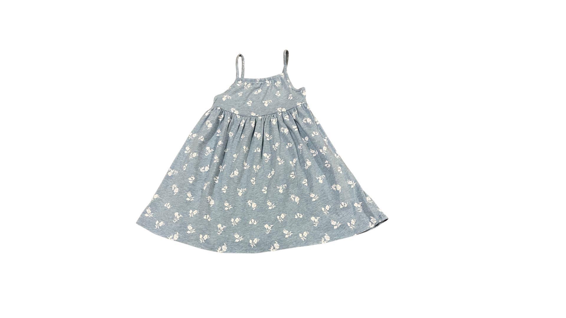Light Blue and White Floral Sundress