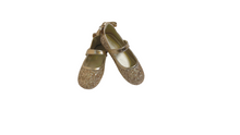 Load image into Gallery viewer, Sparkly Rose Gold Ballet Flats
