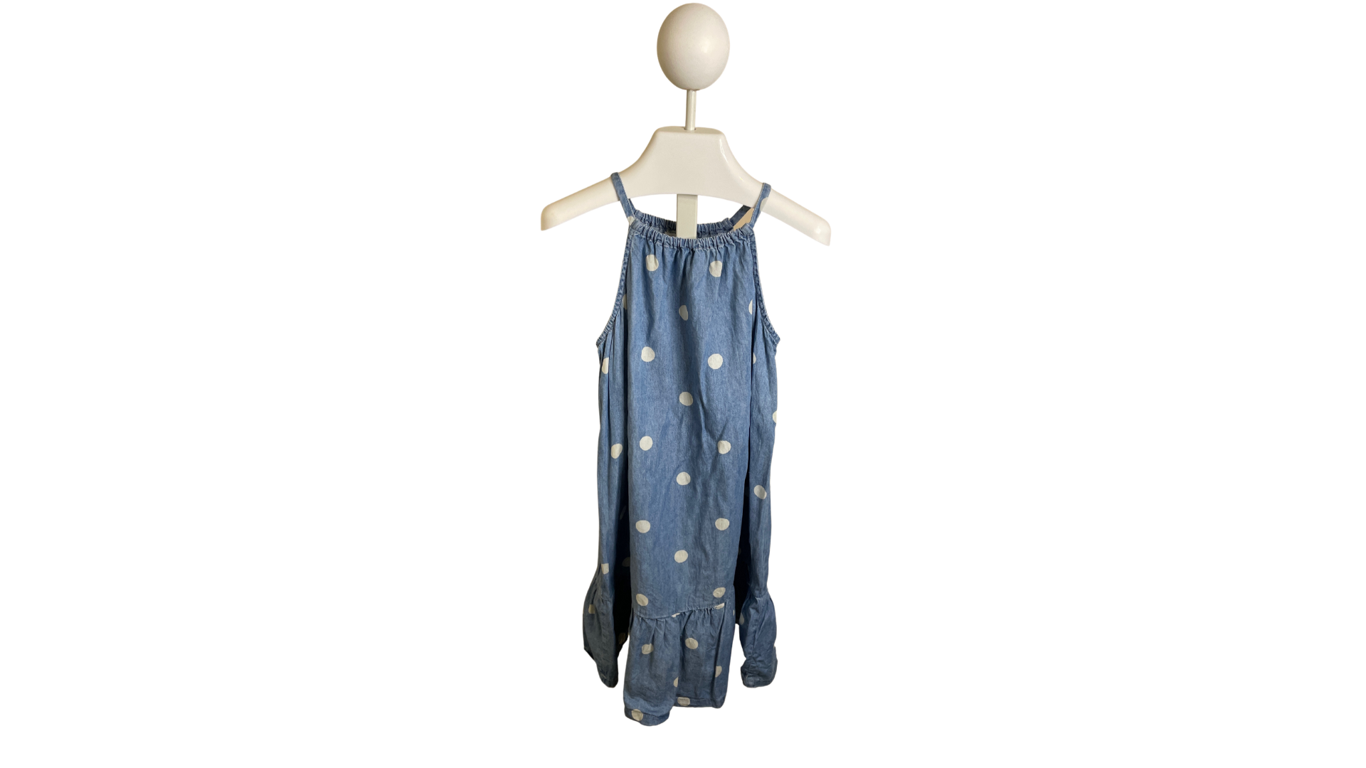 Strapless Denim Dress