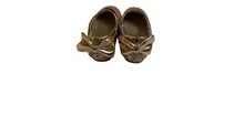 Load image into Gallery viewer, Sparkly Rose Gold Ballet Flats
